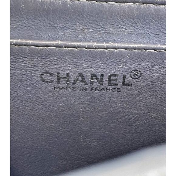 CHANEL Sky Blue Fabric Chain Shoulder Bag A-A9674 - Picture 8 of 11